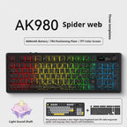 Office Computer Bluetooth Keyboard Game Side Three-mode Wireless