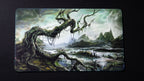 "Forsaken Swamp" —  Fallen Lands Playmat by Carlos Balarezo