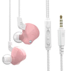 Gaming Headset Noise Cancelling Bass Surround Sound Over Ear,3.5mm Stereo Wired Headphones with Mic for Colorful 3.5mm In-Ear Earphone with Box Game Headset Bass Noise Cancelling Earbuds With Mic