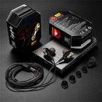 Gaming Headset Noise Cancelling Bass Surround Sound Over Ear,3.5mm Stereo Wired Headphones with Mic for Colorful 3.5mm In-Ear Earphone with Box Game Headset Bass Noise Cancelling Earbuds With Mic