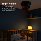 WiFi IP Camera with Motion Alerts and Night Vision