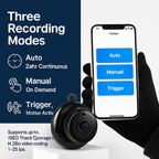 WiFi IP Camera with Motion Alerts and Night Vision