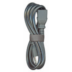 Vizio TV AC Power Cable | 6 Ft C5 Cloverleaf 3-Prong Grounded Cord - Vizio TV Power Cord