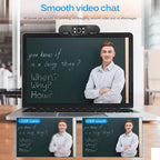 H800 Full HD Video Webcam 1080P HD Camera USB Webcam Focus Night Vision Computer Web Camera with Built in Microphone For Video Conferencing Recording and Streaming