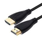 HDMI Cable High Speed Gold Plated Plug Male-Male HDMI Cable Ultra High Speed Gold Plated Connectors Ethernet Audio Return Video 4K Full HD 1080p For HD TV Computer Gaming
