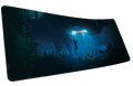 "Labs Breach" — Rust Deskmat