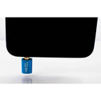 Mic-Lock 3.5mm Mini Single Ended  Microphone Blocker Blue