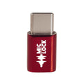 Mic-Lock USB-C Mini Single Ended Microphone Blocker Mirror Red