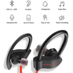 New Wireless Bluetooth Earphones Training Headphones Music Sport Headset Gaming Handsfree For All Smart Phones Bluetooth Earphone Wireless Headphones for Mobile Phone Sports Stereo Bluetooth