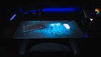 "Labs Breach" — Rust Deskmat