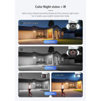 Outdoor Flood Light with 4G Surveillance Camera For Courtyard Lighting