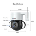 Outdoor Flood Light with 4G Surveillance Camera For Courtyard Lighting
