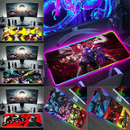 NS Superstore RGB gaming mouse pad - XL Anime LED Desk Mat