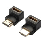 Connector Adapter HDMI Compatible Cable 90 Corner Angle Left Right Up Down Male Female Extender To HDMI Extension 90 Degree Male To Female HDMI Adapter