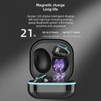 Sports Black Headphones Wireless Wearable Music Player Built-in Memory Sweatproof  WaterproofWireless Bluetooth Headphones 5.1 Gaming Headset In Ear HiFi Sports Noise Cancel Earphone For Smartphones LED Display For Sports Running Workout