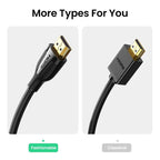 HDMI Cable 4K 2.0 Cable Splitter Switch Box HDMI To HDMI Cable 60Hz Video Audio Cable Ultra High Speed Gold Plated Connectors HDMI 4K For Mobile Phone TV Gaming