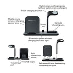Qi 10W Fast Phone Wireless Charging Stand