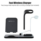 Qi 10W Fast Phone Wireless Charging Stand