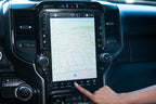 2019–2024 Ram 2500/3500 Uconnect 5 12-Inch Screen Upgrade Kit UBQ – Wireless Apple CarPlay & Android Auto