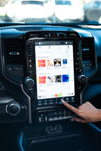 2019–2024 Ram 2500/3500 Uconnect 5 12-Inch Screen Upgrade Kit UBQ – Wireless Apple CarPlay & Android Auto