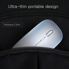 Retro Wireless Mouse RGB Rechargeable Mouse Wireless Computer Mute Mouse Portable Mobile Optical Office Mouse with USB LED Backlit Gaming Office Mouse Laptop