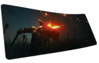 "Ricochet" — Rust Deskmat