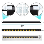 CRST 12-Outlet Metal Power Strip Surge Protector — 1800J, 2.6" Wide Outlets, Mountable