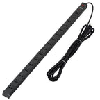 16-Outlet Metal Power Strip Surge Protector, 1800 Joules, 2.6" Ultra-Wide Spaced, 15ft