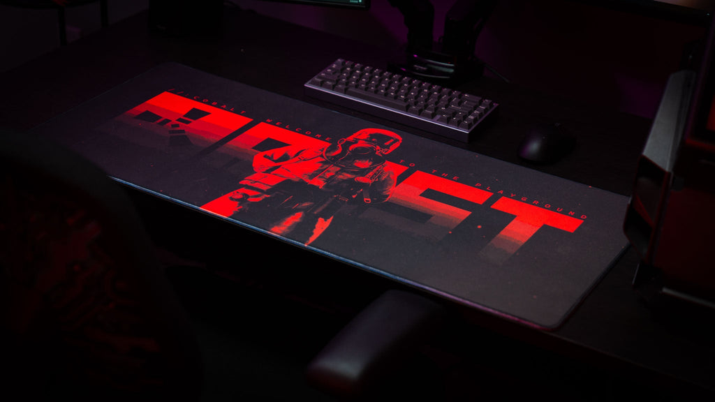 "Welcome to Rust" — Rust Deskmat