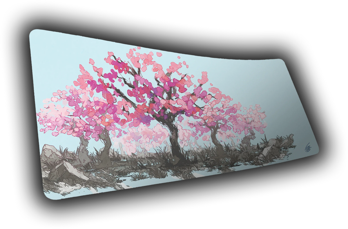 "Sacred Tree" — Cherry Blossom Deskmat