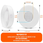 Small WC SweatZ Protective Headphone Earpad Covers