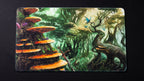 "Swordfall Forest" — Fallen Lands Playmat by Carlos Balarezo