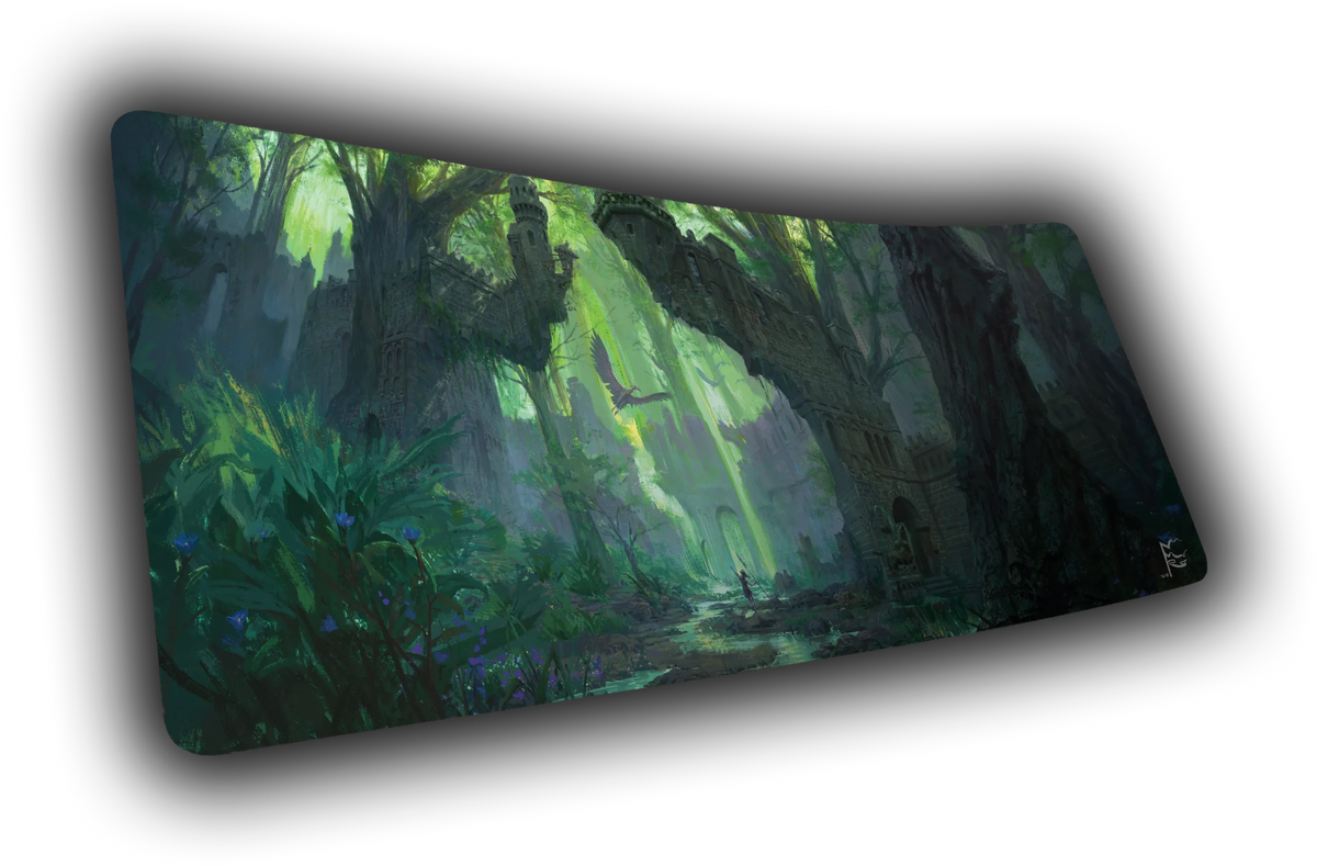 "The Huntress" — Epic Desk Originals Deskmat