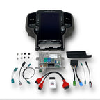 2019–2024 Ram 2500/3500 Uconnect 5 12-Inch Screen Upgrade Kit UBQ – Wireless Apple CarPlay & Android Auto