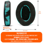 Upgraded Gaming Earpads - Hybrid Velour