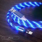 USB Phone  Magnet Phone Charger Cord Cable Car Phone Charger Mobile USB Magnetic Cable Micro USB Phones Cable Car Data Line Streamer Data Cable Fast Charging 360 Degree Magnetic USB Magnetic Cable Micro USB Magnet Phone Charger Cord