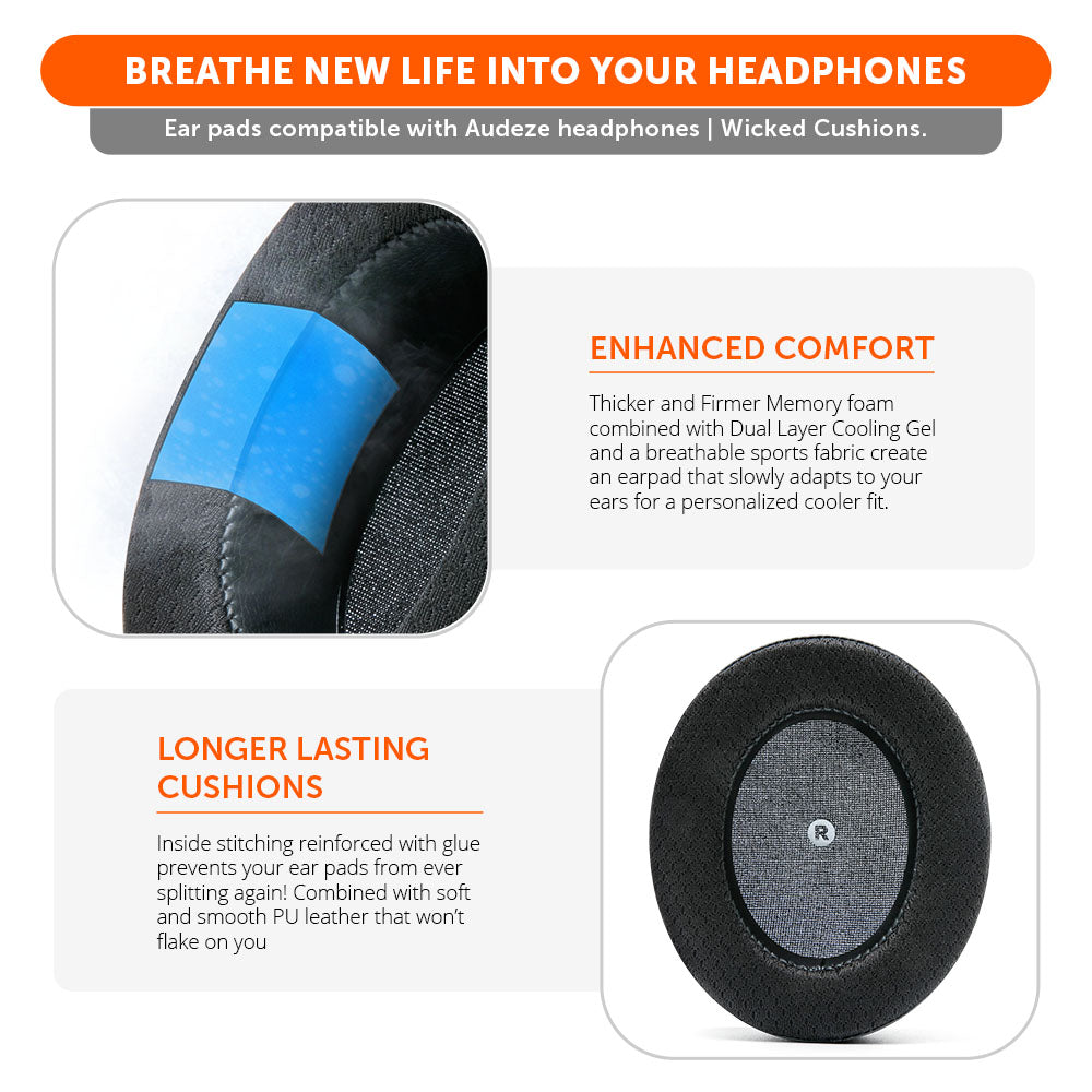 Audeze Penrose & Mobius Earpads - WC FreeZe Cooling Gel