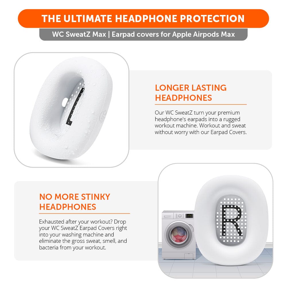 Apple Airpods Max 1 Earpad Sweat Covers - WC SweatZ Max