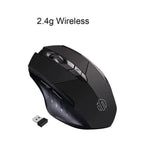 Wireless Design 2.4 GHz Ergonomic Mouse 1600 DPI USB Optical Bluetooth-Compatible Mouse Computer Gaming Mouse