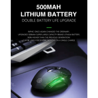 Wireless Design 2.4 GHz Ergonomic Mouse 1600 DPI USB Optical Bluetooth-Compatible Mouse Computer Gaming Mouse