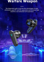 Wireless Earbuds Touch Control Earphone No Delay Noise Reduction Bluetooth Headphone Gaming Headset y Lewith Mic Updated Design with Industrading Sound & Improved Comfort, Long Wireless Range, Up to 24 Hours of Talk Time