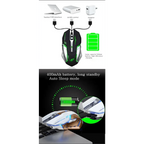 Wireless Gaming Mouse Backlight USB Optical Gamer Computer Mice Laptop Wireless DPI Mice