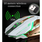 Wireless Gaming Mouse Backlight USB Optical Gamer Computer Mice Laptop Wireless DPI Mice
