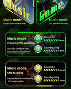 Wireless Headphones Noise Canceling Waterproof Gaming Headsets 9D Stereo Sports Earphones With Microphones Sound Quality Wireless Charging Case In-Ear Headphones Wireless Bluetooth 5.1 Headset Deep Bass Soft Comfortable Secure Fit Earphones