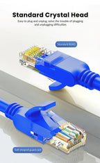 1m Ethernet Cable Cat5 Lan Cable UTP RJ45 Network Patch LAN Cable Internet Modem Laptop Router Copper Wire For Laptop TV